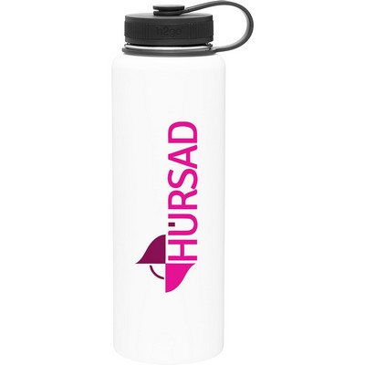 40 oz h2go Venture Water Bottle (Matte White)